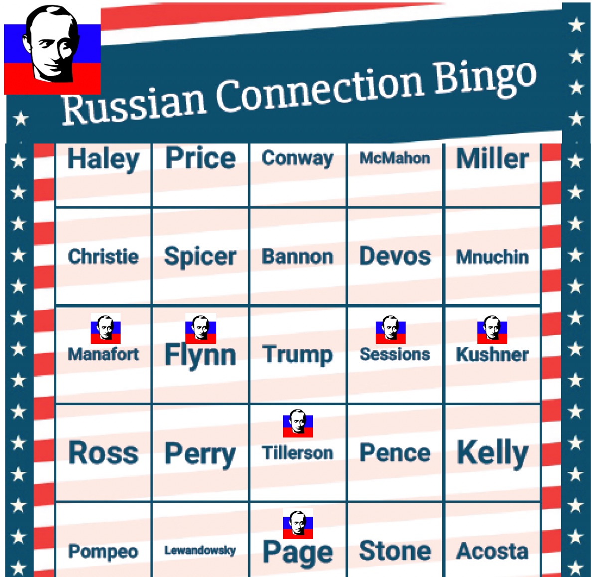 Russian Bingo Russian 98